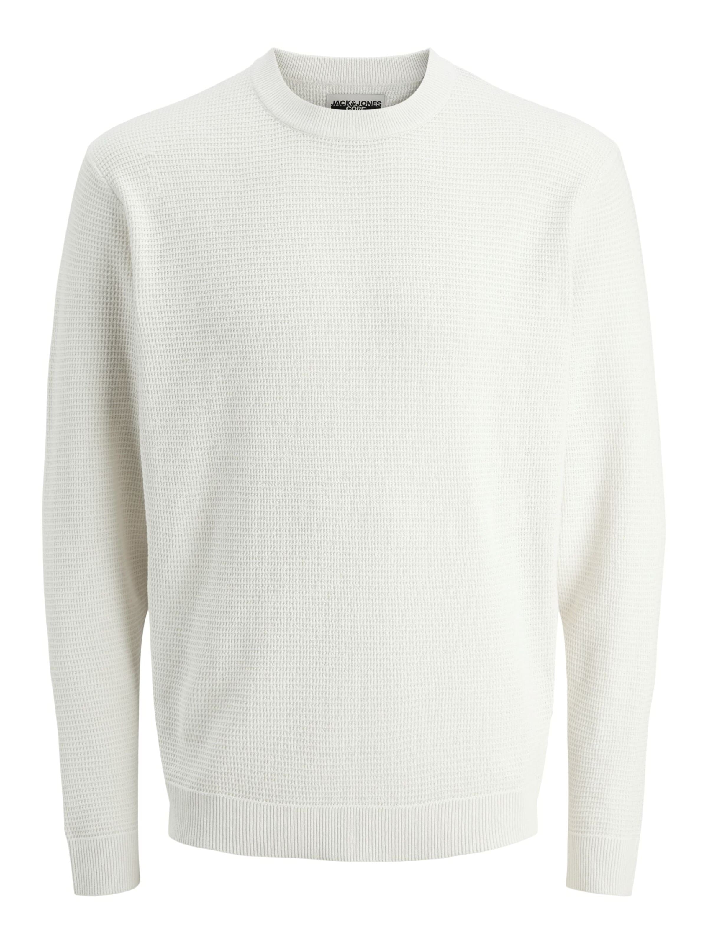 JACK & JONES Pullover '12283452' i hvid: forside