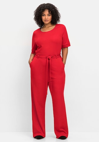 SHEEGO - Jumpsuit en rojo