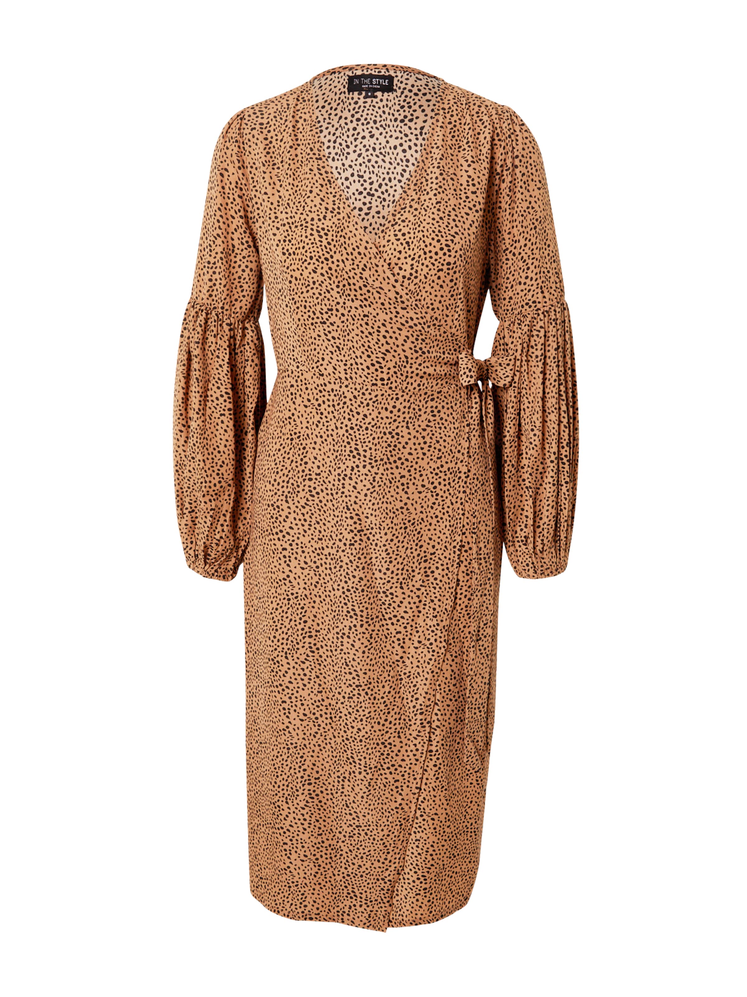 In The Style Blusekjole 'BILLIE & SUZIE' i brun: forside