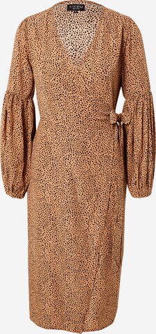 In The Style Shirt dress 'BILLIE & SUZIE' in Brown: front