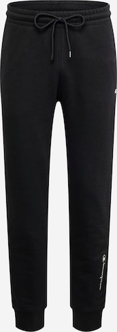 Champion Authentic Athletic Apparel Tapered Broek in Zwart: voorkant