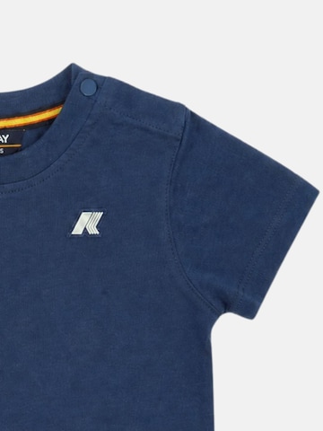 T-Shirt 'K-WAY KIDS E. PETE JERSEY T-SHIRT' K-Way en bleu