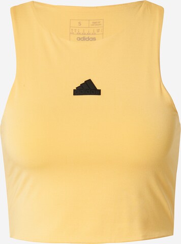 Haut de sport ADIDAS SPORTSWEAR en jaune : devant