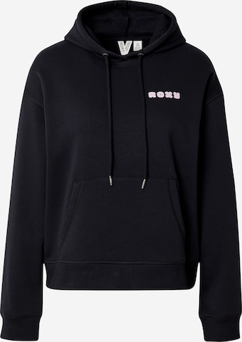 ROXY Sweatshirt 'Afternoon Hike' in Black: front