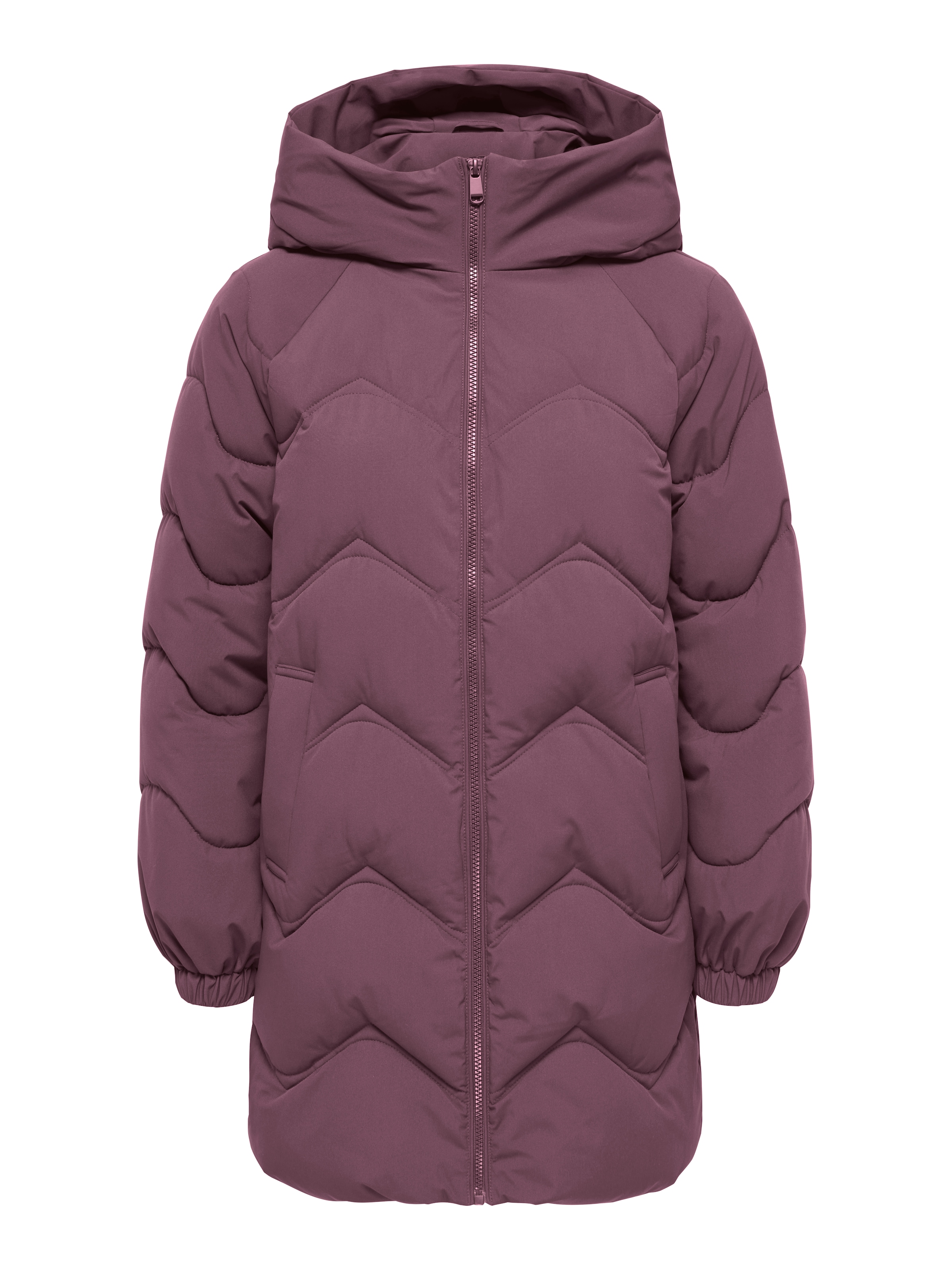 JDY Winter jacket 'JDYPower' in Purple: front