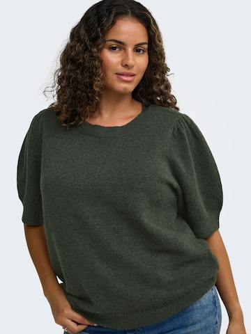 ONLY Carmakoma Pullover 'CARRICA' in Grün