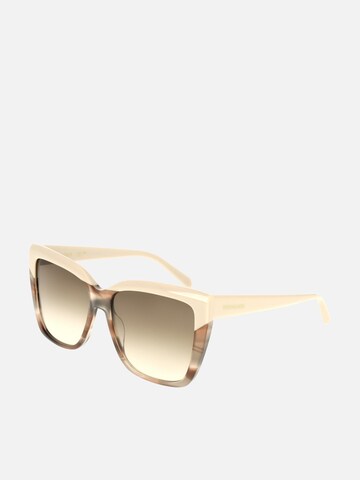FERRAGAMO Zonnebril in Beige