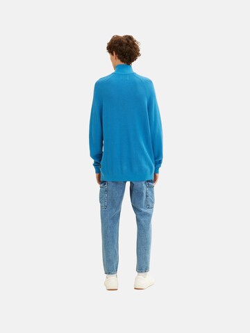 TOM TAILOR DENIM Pullover in Blau