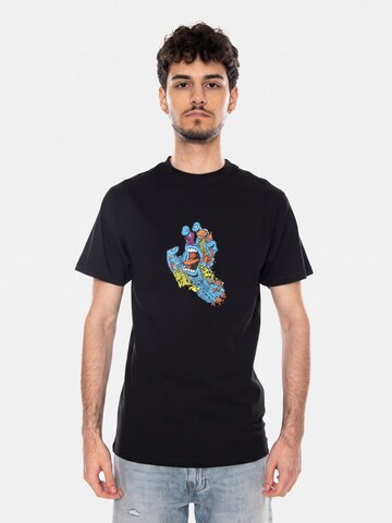 T-Shirt 'ROSKOPP SCREAMING FIVE FRNT' Santa Cruz en noir