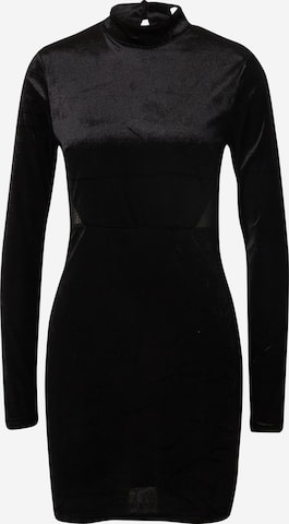 Warehouse Dress in Black: front