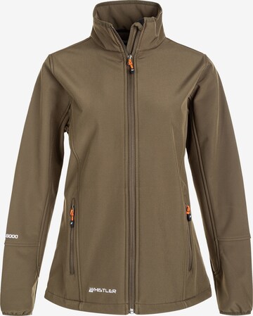 Whistler Performance Jacket 'Covina W-PRO 8000' in Brown: front