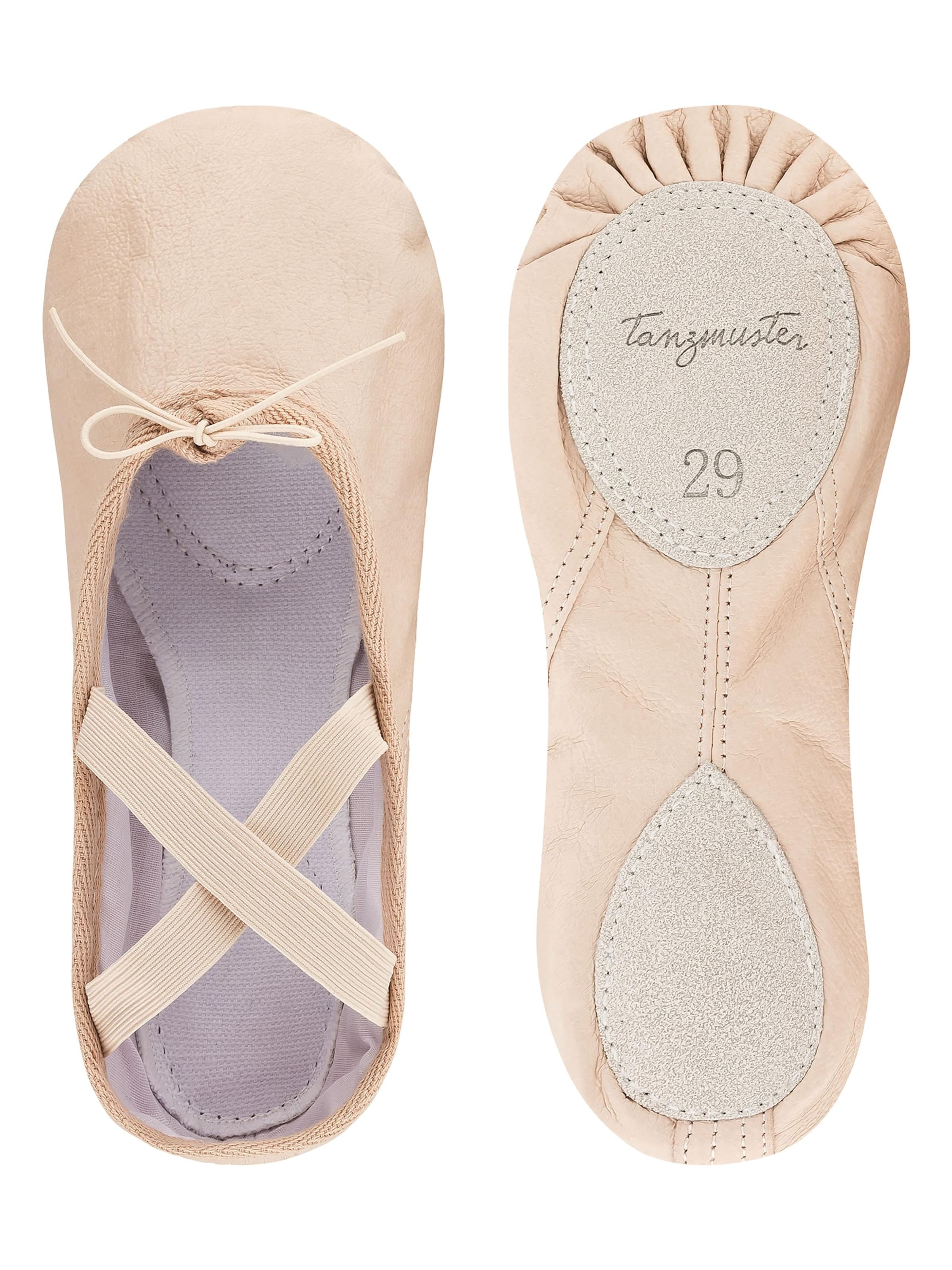 Tanzmuster Athletic Shoes 'Toni' in Beige: front