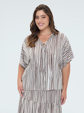 Fiorella Rubino - Blusa en marrón