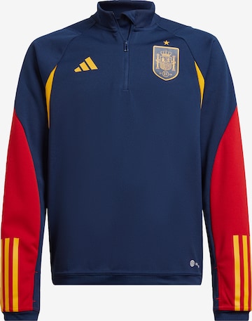 ADIDAS PERFORMANCE Athletic Sweatshirt 'Spanien' in Blue: front