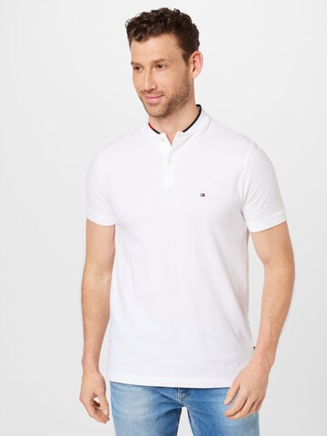 TOMMY HILFIGER Poloshirt in Weiß: predná strana