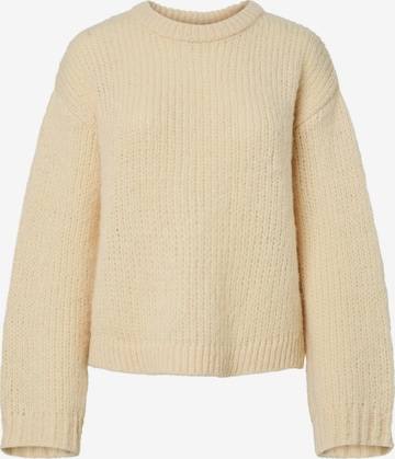 PIECES Pullover 'PCDorthea' in Gelb: Vorderseite