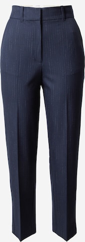 IVY OAK Regular Pleated Pants 'PHOEBE ANNA' in Blue: front