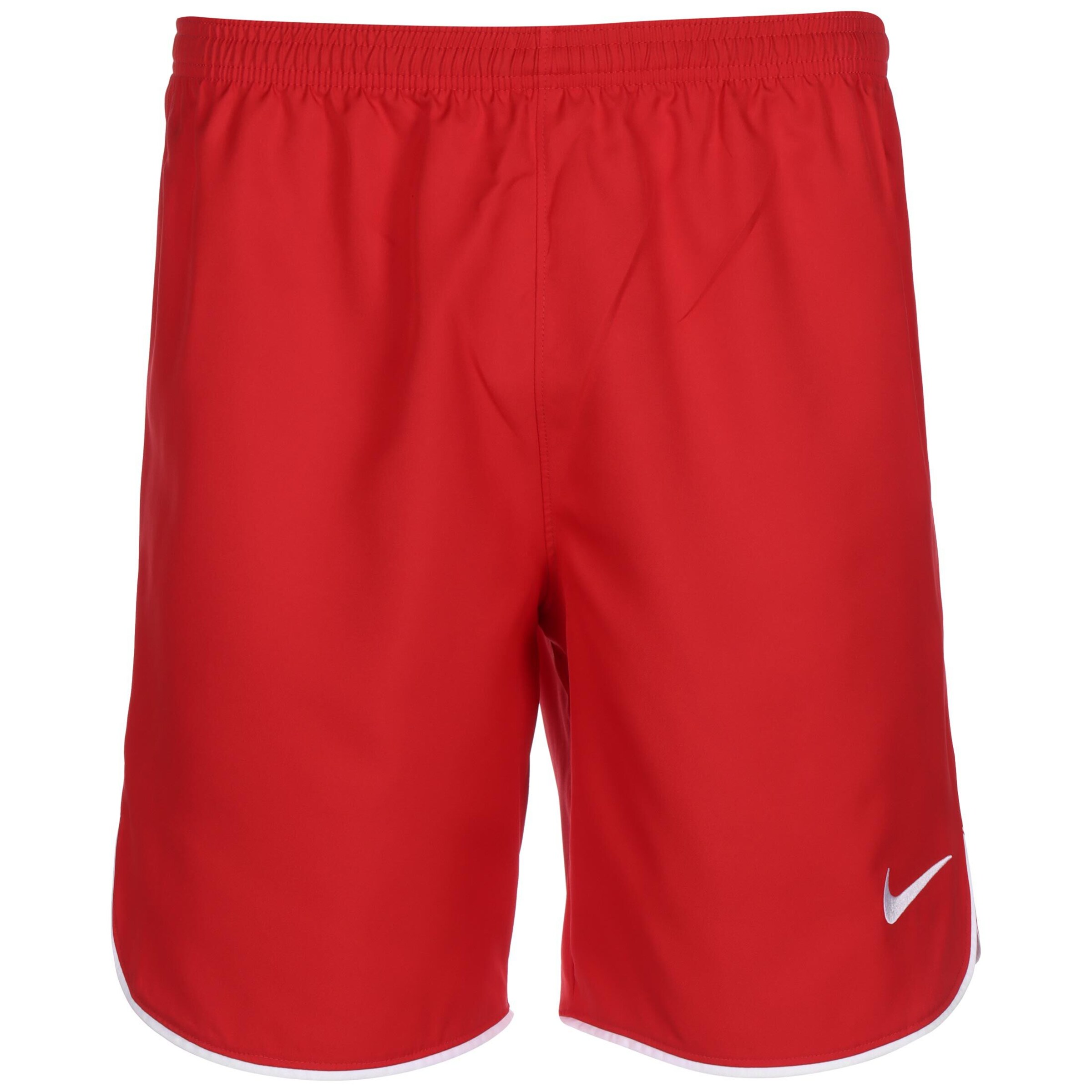 NIKE Workout Pants in Red: front