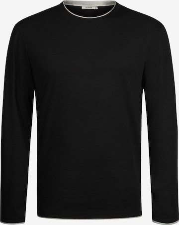 Maglietta di GREENBOMB in nero: frontale