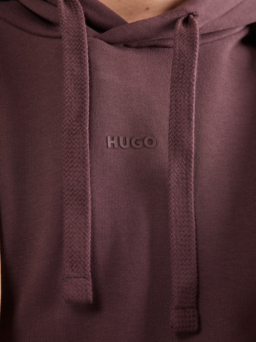 HUGO Sweatshirt 'Dapo' in Braun