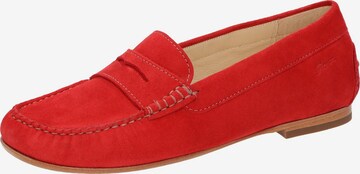 SIOUX Moccasins ' Borinka-700 ' in Red: front