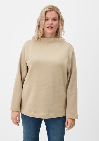 TRIANGLE Sweatshirt in Braun: predná strana