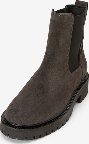 Marc O'Polo Chelsea Boots in Grey: front