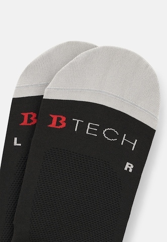 Boggi Milano Socken in Schwarz: oben