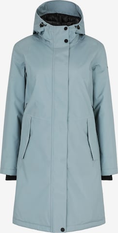 New View Funktionsmantel, windabweisend in Blau: Vorderseite