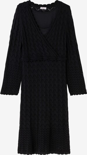 SHEEGO Knitted dress in Black, Item view