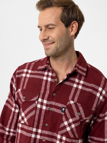 Regular fit Camicia 'Arthur' di Moxx Paris in rosso