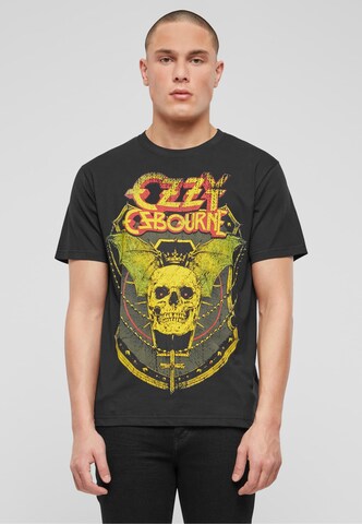 Brandit Shirt 'Ozzy' in Zwart: voorkant