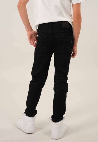 Deeluxe Slimfit Jeans 'Carlos' in Zwart