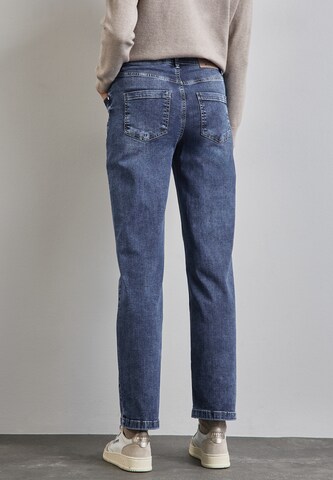 STREET ONE Loosefit Jeans in Blau