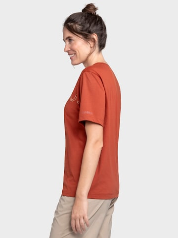 T-shirt fonctionnel 'Elmori' Schöffel en rouge