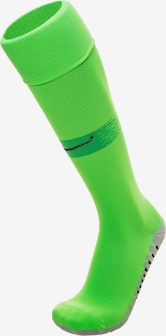 NIKE Soccer Socks 'Team MatchFit' in Green: front