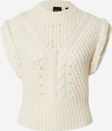 BOSS Neulepaita 'C_Fastina' värissä valkoinen: etupuoli