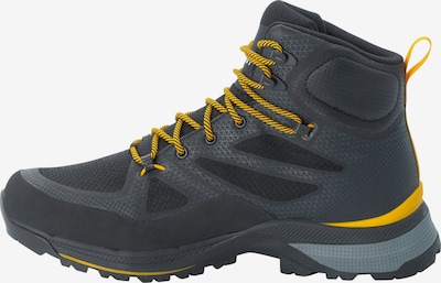 JACK WOLFSKIN Wanderschuh 'Force Striker' in gelb / anthrazit / hellgrau, Produktansicht