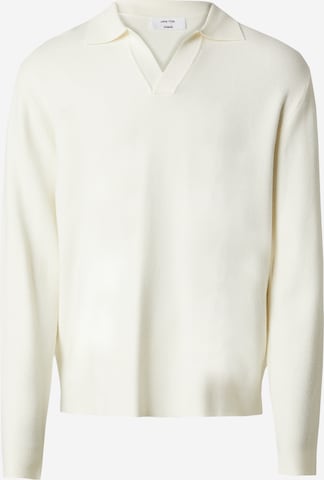 Pullover 'Jaron' di DAN FOX APPAREL in bianco: frontale