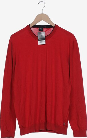 BOSS Sweater & Cardigan in XXL in Red: front