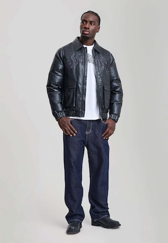 Ed Hardy Wide Leg Jeans i blå: forside