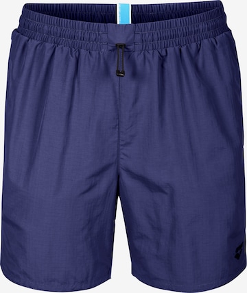 ARENA Uimashortsit 'ADJUSTABLE WAIST BEACH BOXER' värissä sininen: etupuoli