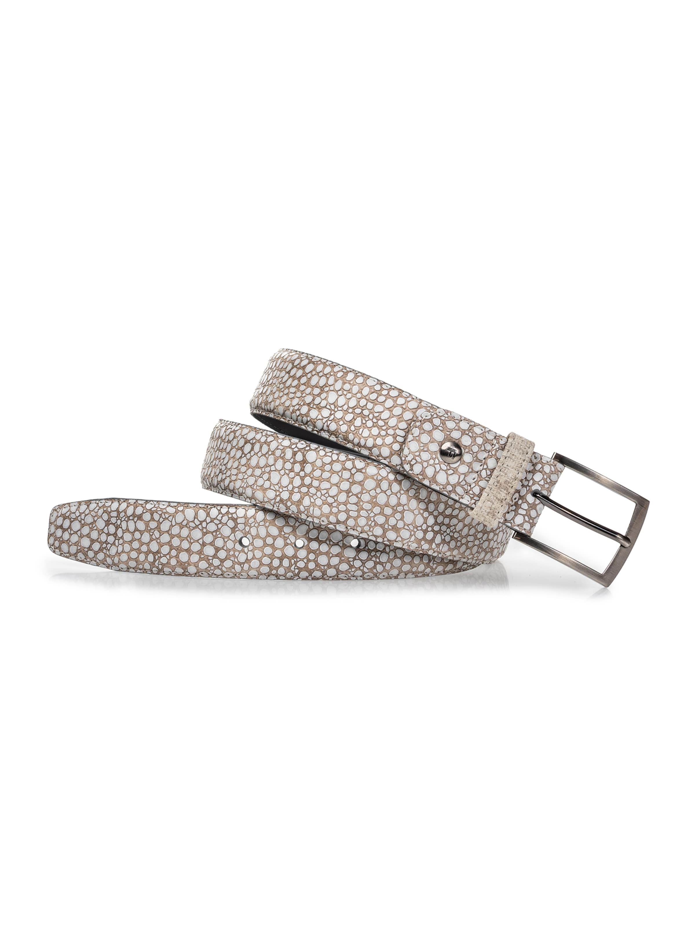 Floris van Bommel Riem 'DE BELTER 24' in Bruin: voorkant