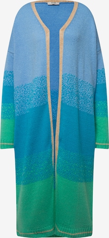 Angel of Style Knit Cardigan in Blue: front