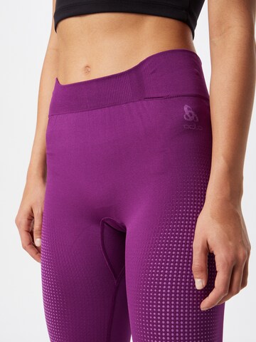 Sous-vêtements longs 'Performance Warm' ODLO en violet