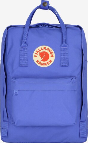 Zaino di Fjällräven in blu: frontale