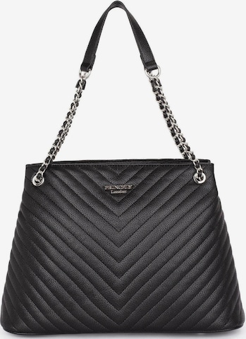 Princely London - Bolso de mano 'Nina' en negro: frente