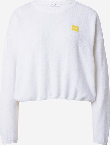 AMERICAN VINTAGE Sweater in White: front