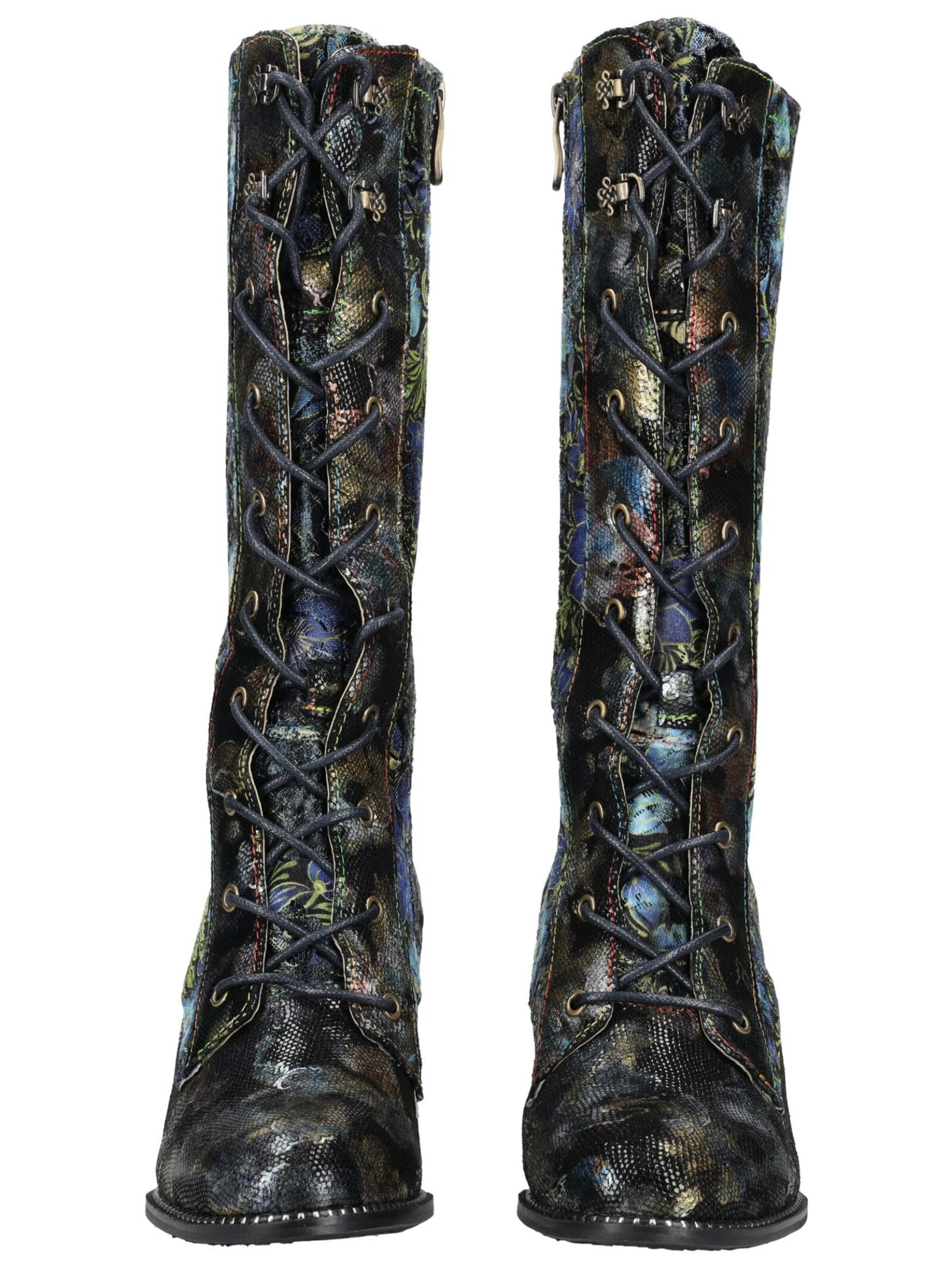 Bottes à lacets Laura Vita en bleu