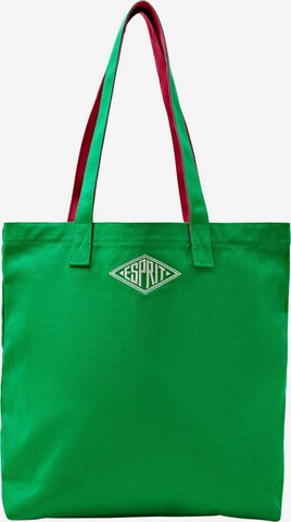 ESPRIT Shopper in Groen: voorkant